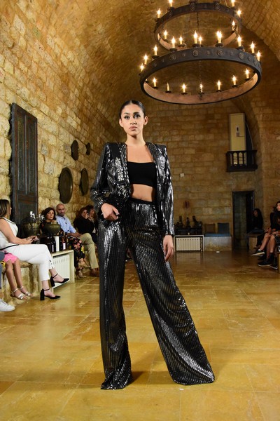 Hope Wears Lebanese Fashion Runway part 2 